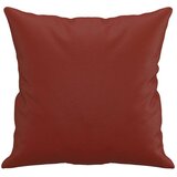  Jastuci 2 kom crvena boja vina 40x40 cm od umjetne kože | shoptok.hr