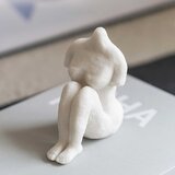 Mette Ditmer Denmark Kip iz poliresina 14 cm Sitting Woman - | Shoptok.si
