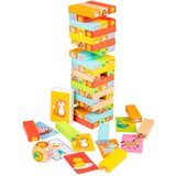 New Classic Toys Leseni stolp Jenga z živalmi | Shoptok.si