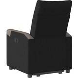  Naslonjač na podizanje od tkanine crni | shoptok.hr