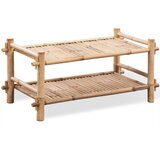 Furnova 2-Nadstropno Stojalo za Čevlje iz Bambusa, (21955806) | Shoptok.si