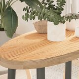 vidaXL Mizna plošča 80x40x4 cm trdna hrastovina ovalna | Shoptok.si