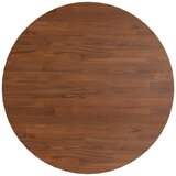  Okrugla stolna ploča tamnosmeđa Ø50x1,5 cm tretirana hrastovina | Eponuda.com