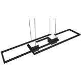  Mat črna LED viseča svetilka z daljinskim upravljalnikom/zatemnitvena Albany – | Shoptok.si
