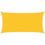 vidaXL Senčno jadro 160 g/m² rumeno 2,5x5 m HDPE | Shoptok.si