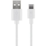 Goobay USB-C 2m bel polnilni in sync kabel Cene
