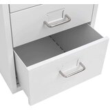 vidaXL mobilni ormarić za spise sivi 28 x 41 x 69 cm metalni | shoptok.hr