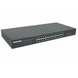 Intellinet Switch 24-Port Neupravljiv Gigabit Ethernet, 2xSFP Port crni cene