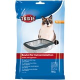 Trixie vrećice za mačji WC - XL: do 56 × 71 cm, 10 komada | shoptok.hr