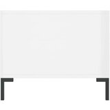  Stolić za kavu sjajni bijeli 90 x 50 x 40 cm konstruirano drvo | shoptok.hr