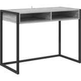  Stol s pohranom Siva Sonoma 100 x 50 x 75 cm Konstruirano drvo | Eponuda.com