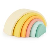 bieco Silicone Rainbow duga za slaganje 12 m+ Tropical Vibes 6 kom | shoptok.hr