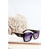  Women's Classic Sunglasses with Decorative Details UV400 Black | ePonuda.com