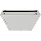  Vrtna saksija Srebrno 35 x 35 x 15 cm Cinkani čelik | Eponuda.ba