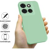 INORCO Za Infinix Smart 7 4G hrbtni pokrovček telefona proti padcem iz tekočega silikona, mehka podloga za telefon s trakom, (22034481) | Shoptok.si