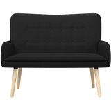 SOFA za dvije osobe Crna 115 x 61 x 87 cm Bouclé | Eponuda.ba