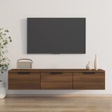 vidaXL Stenska omarica rjavi hrast 102x30x20 cm konstruiran les Cene
