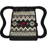 Nike Heritage Holiday Drawstring Bag Black/White Fair Isle Športna torba