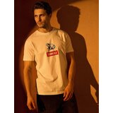 Sinsay Pamučna majica s printom žabe | shoptok.hr