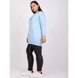 RELEVANCE Sweatshirt-RV-BL-7124.01-light blue | Shoptok.si