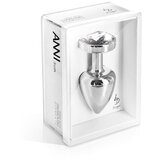 Diogol Kovinski analni čep "Anni" s Swarovski kristalom (R26249) | Shoptok.si