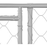  Kavez za pse Srebrno 800 x 200 x 200 cm Cinkani čelik | shoptok.hr