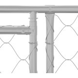  Pasja kletka srebrna 800 x 200 x 200 cm Cinkana jeklena - - Srebrna - 75.25 - 800 x 200 x 200 cm - 2025- | Shoptok.si