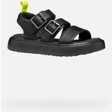 Geox Black Girls Sandals Kodette - Girls | Shoptok.si