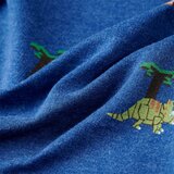  Dječja topla majica tamnoplava prošarana 128 | shoptok.hr