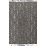 Tepih Bukle 1408, 120x300 cm, Tamnosivi