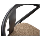 Unique Furniture Crna/bež blagovaonska stolica Relate – | shoptok.hr