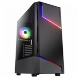 COUGAR GAMING COUGAR | MX360 RGB | PC Case | Mid Tower / Metal Front Panel with ARGB strips / 1 x ARGB Fan / TG Left Panel cene