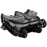 vidaXL Dječja kolica za blizance svjetlosiva i crna čelična | shoptok.hr