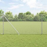  Heksagonalna ograda s stubom 10 x 1,2 m Pocinčani čelik Srebrna | shoptok.hr