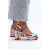 S. BARSKI Women's Sandals with Flower Pattern D&A | ePonuda.com