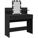  Toaletni stolić s LED svjetlima crni 100 x 40 x 130 cm | shoptok.hr