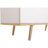 MID.YOU omara s klasičnimi vrati, bela, barve hrasta | Shoptok.si