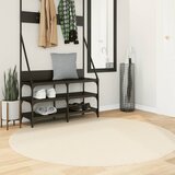  Tepih HUARTE kratkih vlakana mekani i perivi krem Ø 160 cm | shoptok.hr