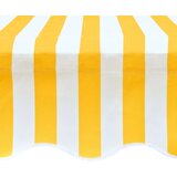  Platno za tendu boja suncokreta i bijela 4 x 3 m (bez okvira) | shoptok.hr