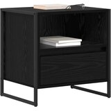  Noćni ormarić s ladicama 2 pcs Crni hrast 50 x 39,5 x 50 cm | Eponuda.com