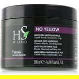 HS MILANO No Yellow Anti-Yellow Mask maska za kosu plava kosa sijeda kosa izbijeljena kosa 500 ml unisex | shoptok.hr