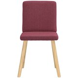  Jedilni stoli 4 kosi vinsko rdeče blago, (21832299) | Shoptok.si