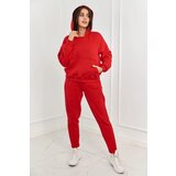 Kesi Insulated set sweatshirt + trousers red | shoptok.hr