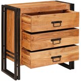  Kreveta s ladicama Smeđa 66 x 33 x 70 cm Čvrsto drvo akacije | shoptok.hr
