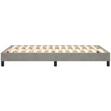  Za krevet s oprugama svjetlosivi 120 x 200 cm baršunasti | shoptok.hr