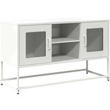 vidaXL TV omarica bela 100,5x39x60,5 cm jeklo | Shoptok.si