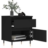  Noćni ormarići 2 kom crni 40x35x50 cm od konstruiranog drva | shoptok.hr