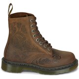 Dr. Martens 1460 PASCAL EMBOSS FLORAL DARK BROWN CRAZY HORSE Smeđa | shoptok.hr