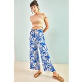 Bianco Lucci Pants - Blau - Wide leg | shoptok.hr