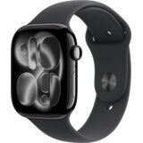 Apple Watch Series 11 GPS 46mm Jet Black Aluminium Case with Black Sport Band - M/L,Model A3333 | Eponuda.ba